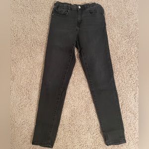 Girls ZARA black jeans size 13-14